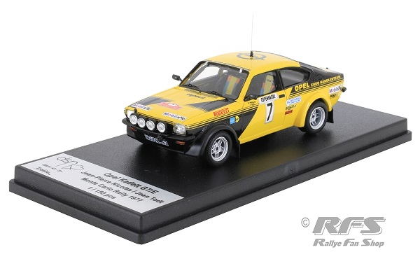 Модель 1:43 Opel Kadett GT/E #7 Rally Monte Carlo 1977 Nicolas - Todt