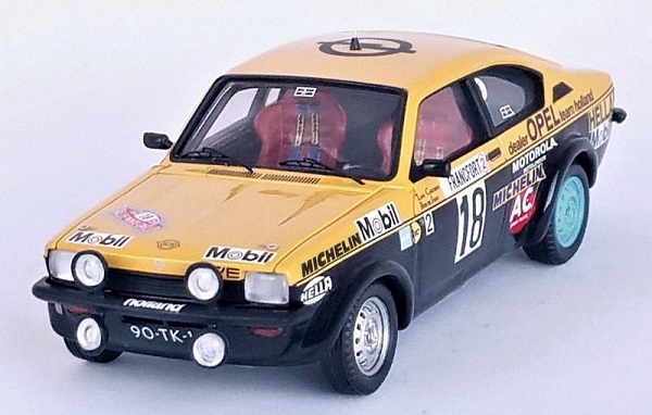 Модель 1:43 Opel Kadett GT/E #18 Rally Monte Carlo 1978 Carlsson - De Jong