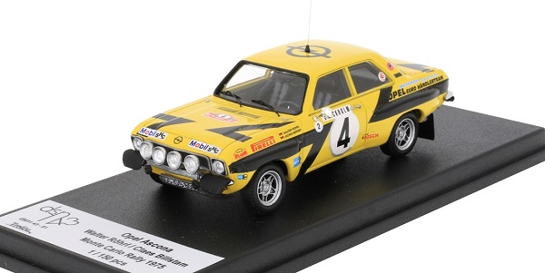 Opel - Ascona (Night Version) N 4 Rally Montecarlo 1975 W.Rohrl - C.Billstam