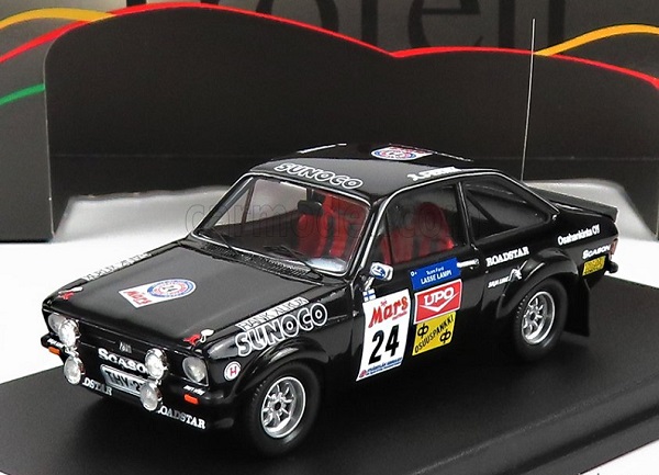 FORD Escort Mkii №24 Rally 1000 Lakes (1979) L.lampi - P.Kuukkala, black