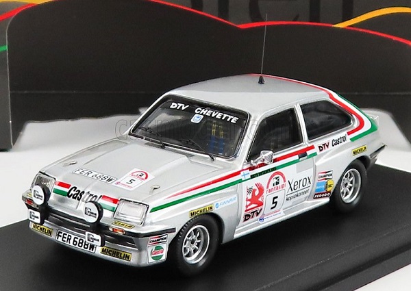 Модель 1:43 VAUXHALL Chevette Hsr (night Version) №5 Rally 1000 Lakes (1980) P.Airikkala - R.Virtanen, silver