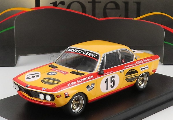 BMW 2800cs №15 4h Monza (1973) M.Dupont - P.Blancpain, Orange Red FRRIT10 Модель 1:43