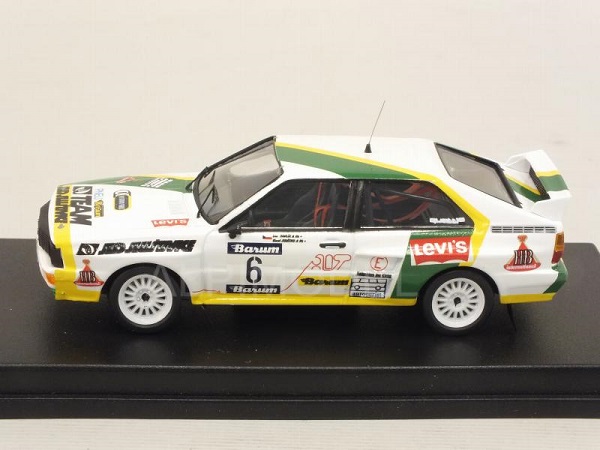 Модель 1:43 Audi Quattro #6 Winner Barum Rally 1986 Pavlik - Jiratko