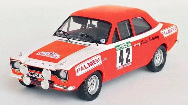 ford escort mk1 #42 rally portugal - 1975 - lezama - arnaiz RRAL126 Модель 1:43