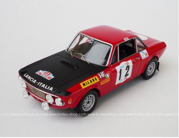 lancia fulvia 1600s #12 rally portugal 1971 lampinen - davenport RRAL52 Модель 1:43