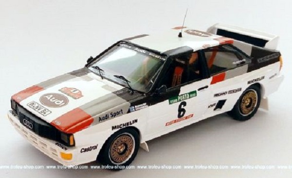 audi quattro #6 rally portugal 1983 blomqvist - cederberg RRAL53 Модель 1:43