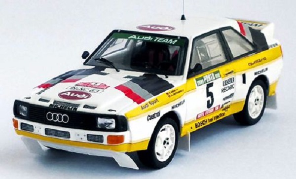 audi quattro r6 #11 rally montecarlo 1982 cinotto - radaelli RRAL70 Модель 1:43