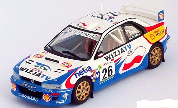 subaru wrc #26 rally portugal 2000 holowczyc - fortin RRAL78 Модель 1:43