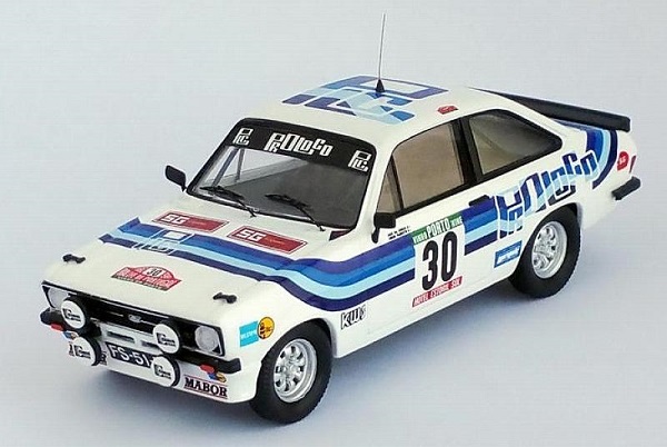 ford escort mk2 #30 rally portugal 1980 cunha - barreto RRAL82 Модель 1:43