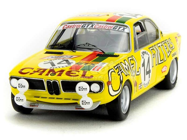 Модель 1:43 BMW 2800 CS #14 Spa 1972 Tiussaint - Haxhe