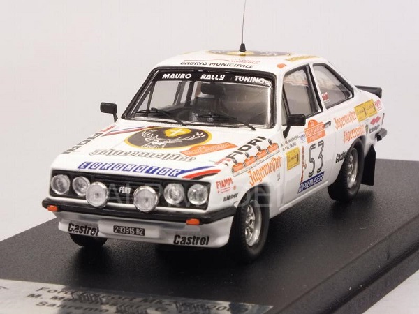 ford escort mk2 rs2000 №53 rally sanremo 1980 marchesini - caorsi RRIT02 Модель 1:43