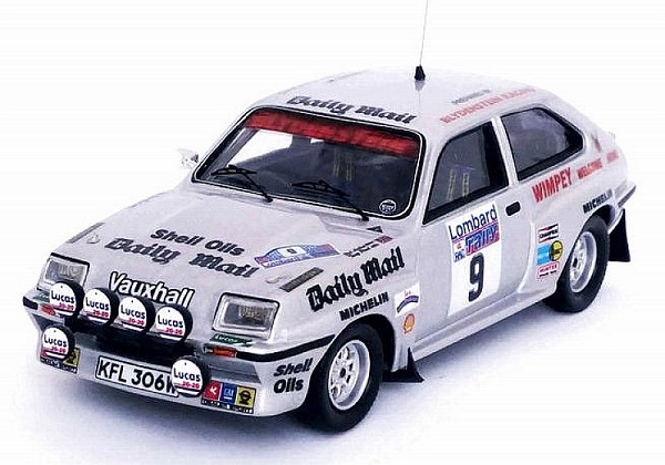 vauxhall chevette hsr #9 rac rally 1982 pond - arthur RRUK46 Модель 1:43