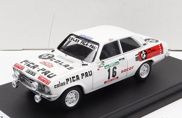 Модель 1:43 OPEL Ascona (night Version) №16 Rally Portugal (1976) S.Mendes - J.Nobre, White