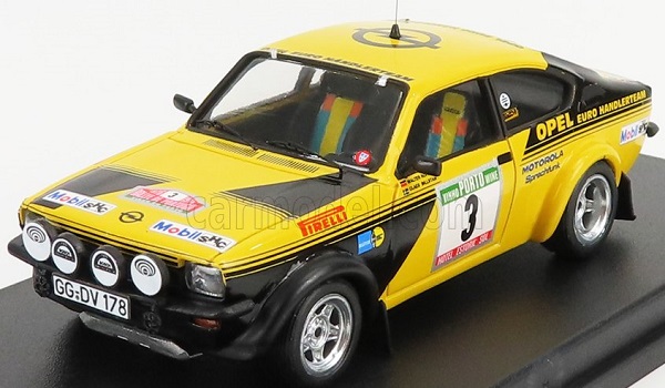 Модель 1:43 Opel Kadett GT/E (night version) №3 Rally Portugal (Walter Rohrl - Claes Billstam) (L.E.150pcs)