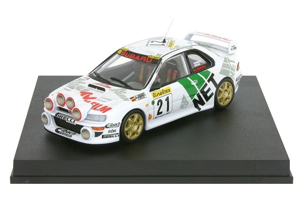 subaru impreza wrc #21 rally monte carlo 1998 kremer - wicha TRF.1106 Модель 1:43