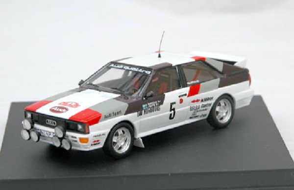 audi quattro rally monte carlo 1981 h.mikkola - a.hertz TRF.1602 Модель 1:43