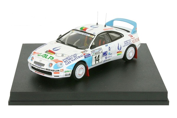 Модель 1:43 Toyota Celica GT-Four Gas de Portugal #14 Rally 1000 Lakes 1996 Silva - Madeira