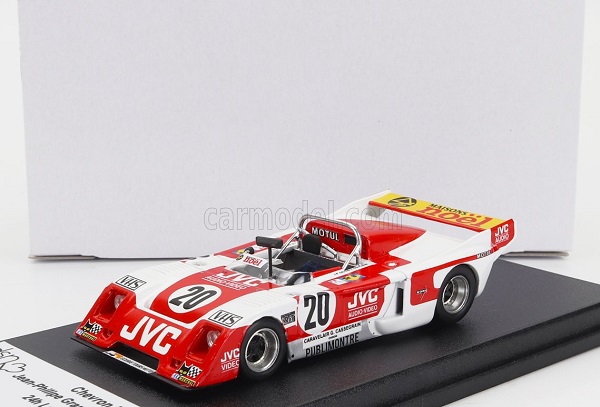 Модель 1:43 CHEVRON B36 Team J.p.Grand N20 24h Le Mans (1980) J.Philipe Grand - Y.Courage, White Red