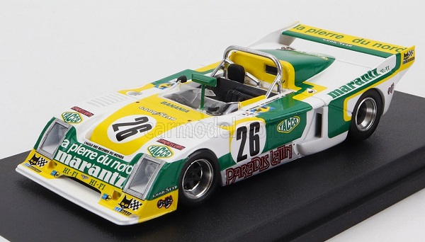 CHEVRON B36 2.0l S4 Team Societe Racing №26 24h Le Mans (1979) P.rousselot - M.dubois - M.menant, White Green Yellow TRFDSN97 Модель 1:43