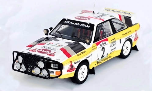 Модель 1:43 Audi Sport quattro №2 Rally Bandama (M.Mouton - A.Hertz)