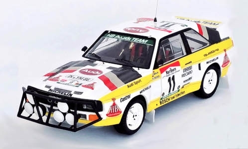 Модель 1:43 Audi Sport quattro №11 Rally Bandama (F.Braun - A.Fischer)