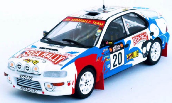 Модель 1:43 Subaru Imprza WRX, №20, Rallye WM, Safari Rally, 1999, H.Miyoshi/E.Osawa