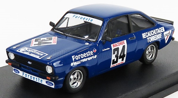 Модель 1:43 FORD Escort Mkii №34 Rally Vila Do Conde (1980) A.carreira, Blue