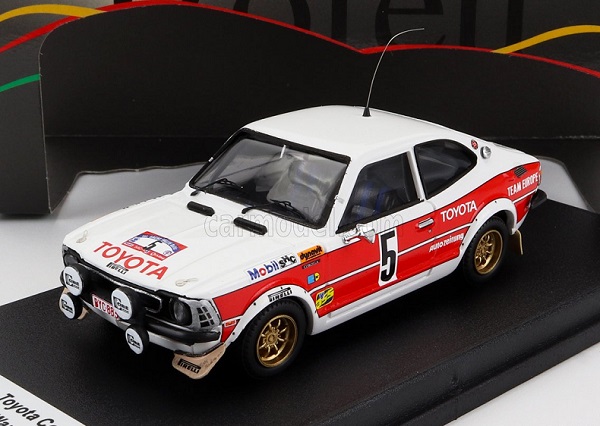 TOYOTA Corolla Levin (night Version) N 5 Winner Rally Baltic (1977) A.warmbold - J.todt, White Red