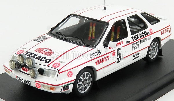 Модель 1:43 FORD Sierra Xr4i 4x4 Cosworth (night Version) N5 Rally Monte Carlo (1987) S.blomqvist - B.berglund, White