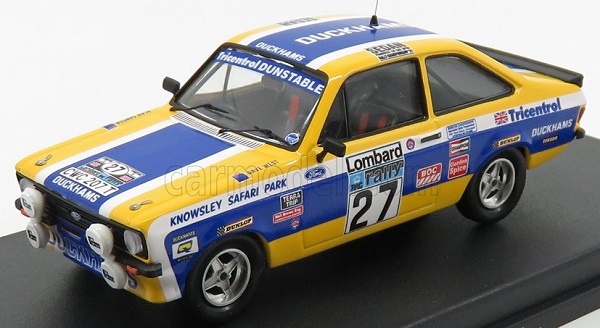 ford england - escort mkii n 27 winner gr.1 rally rac lombard 1979 a.carter - d.west TRRUK40 Модель 1:43