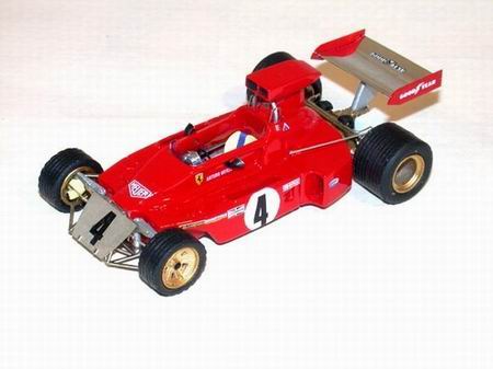 Модель 1:43 Ferrari F1 312B3 №4 Canadian GP (AFTER 33rd LAP) (Arturo Merzario) - red