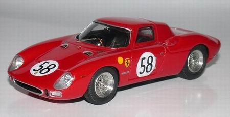 Модель 1:43 Ferrari 250 Le Mans №58 Le Mans 1964