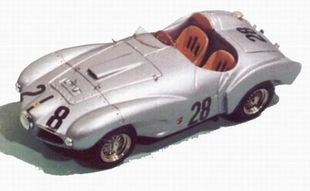 Модель 1:43 Ferrari 166 MM Abarth №28 Targa Florio (Giulio Musitelli) - silver