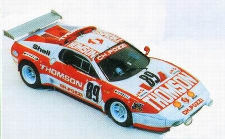 Модель 1:43 Ferrari 512BB MUSO-LUNGO N 89 POZZI 24h Le Mans 1978 WHITE RED