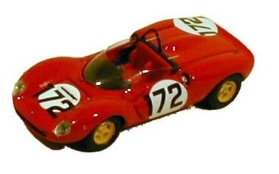Модель 1:43 Ferrari 206SP Vincent CA.EUROPEO MONTAGNA SCARFIOTTI KIT