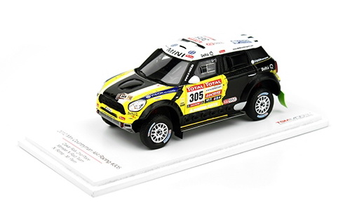 Модель 1:43 Mini Countryman All4 №305, Rally Dakar 2012 Roma/P?rin