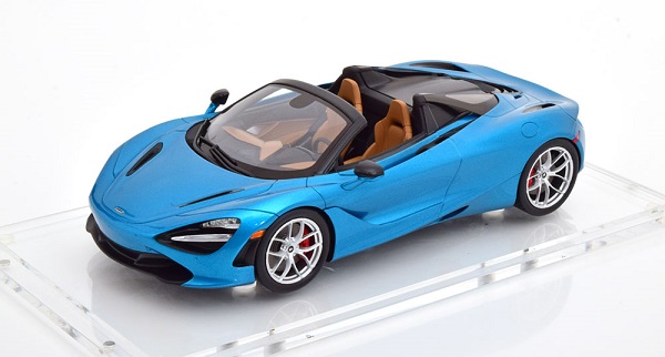 Модель 1:18 McLaren 720S Spider - light blue met