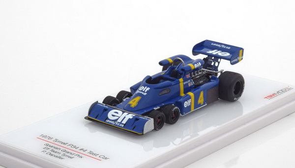 Модель 1:43 Tyrrell Ford P34 6-wheels №4 «Elf» GP Spain, Test Car (Patrick Depailler)