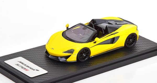 Модель 1:43 McLaren 570S Spider - sicilian yellow/black