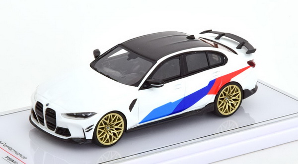 BMW M3 (G80) M-Performance BMW Motorsport - alpine white TSM430573 Модель 1:43