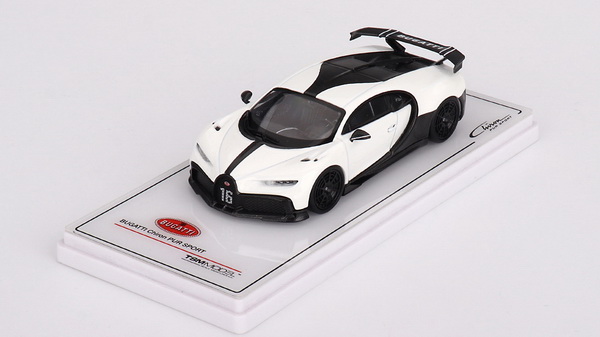 Модель 1:43 Bugatti Chiron Pur Sport White - 2018