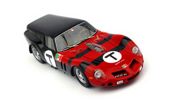 Модель 1:43 Ferrari 250 GTO Breadvan №T 24h Le Mans Test Car - red/black