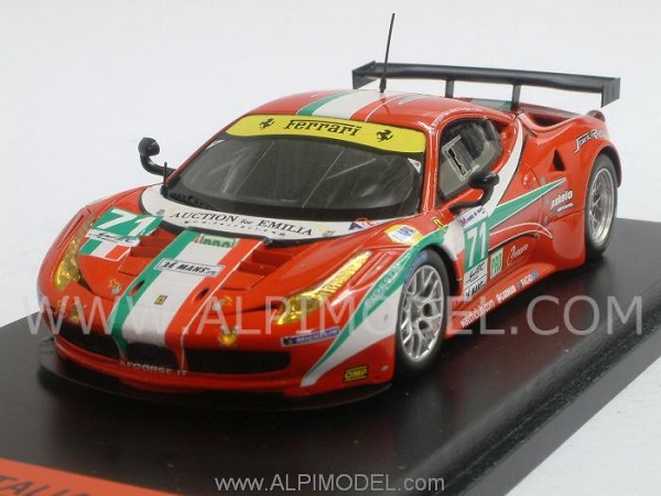 Модель 1:43 Ferrari 458 Italia GT2 #71 Le Mans 2012 Bertolini - Beretta - Cioci