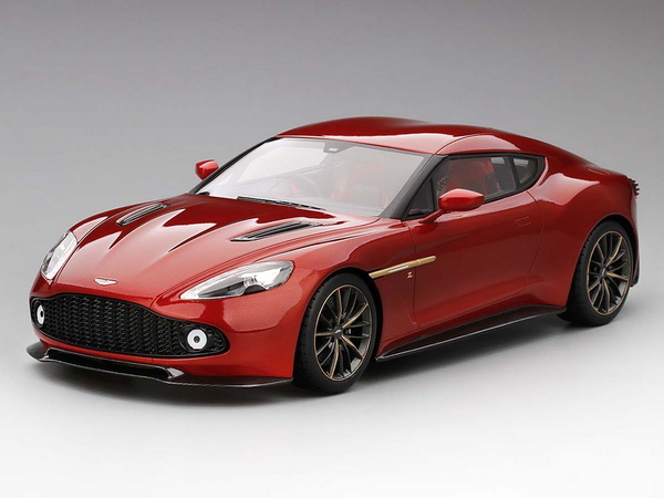 Модель 1:18 Aston Martin Vanquish Zagato - lava red