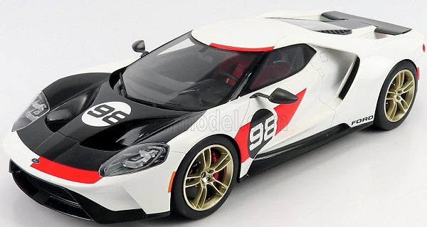 FORD Gt Heritage Edition (2021), White Black