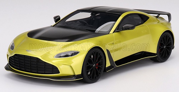 Модель 1:18 Aston Martin - Vantage V12 2022 - Cosmopolitan Yellow
