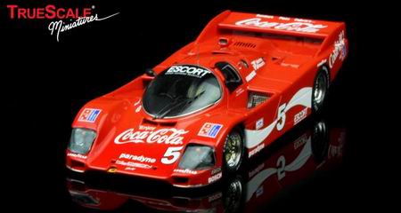Модель 1:43 Porsche 962 Long-Tail №5 «Coca-Cola» 24h Daytona (Bob Akin - John O`Steen)