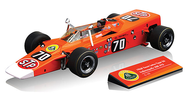 Модель 1:18 Lotus 56 Turbine №70 «STP» Indy 500 (Graham Hill)
