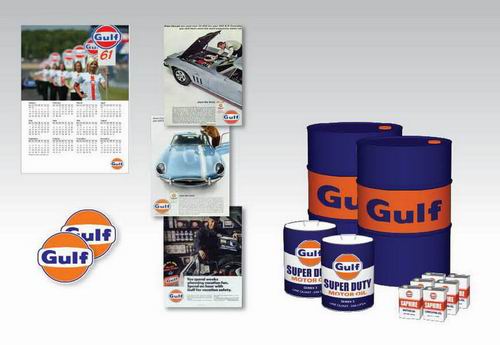 Модель 1:18 Oil Pack «Gulf»