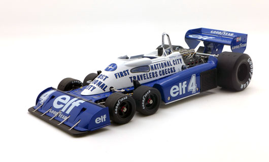 Модель 1:18 Tyrrell Ford P34 6-wheels №4 «Elf» GP Monaco (Patrick Depailler)